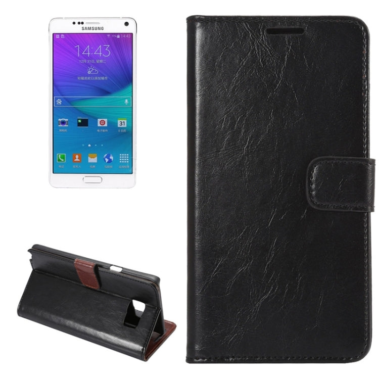 Crazy Horse Texture Leather Case with Holder & Card Slots & Wallet for Galaxy Note 5 / N920