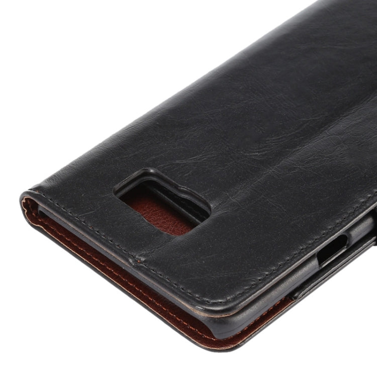 Crazy Horse Texture Leather Case with Holder & Card Slots & Wallet for Galaxy Note 5 / N920
