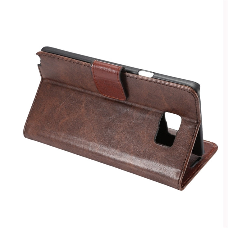 Crazy Horse Texture Leather Case with Holder & Card Slots & Wallet for Galaxy Note 5 / N920