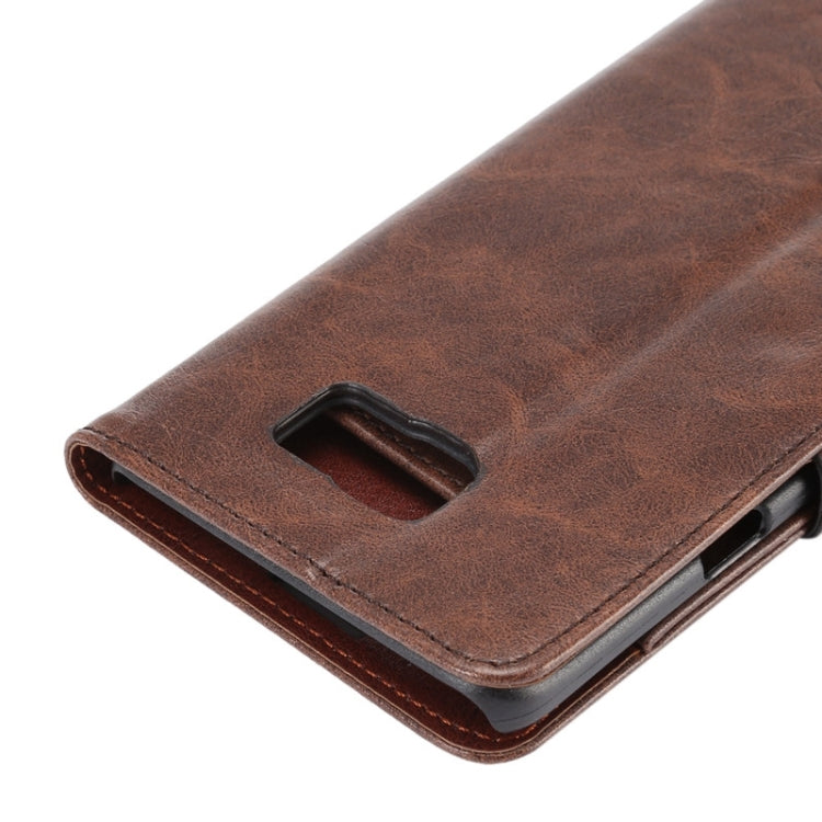 Crazy Horse Texture Leather Case with Holder & Card Slots & Wallet for Galaxy Note 5 / N920