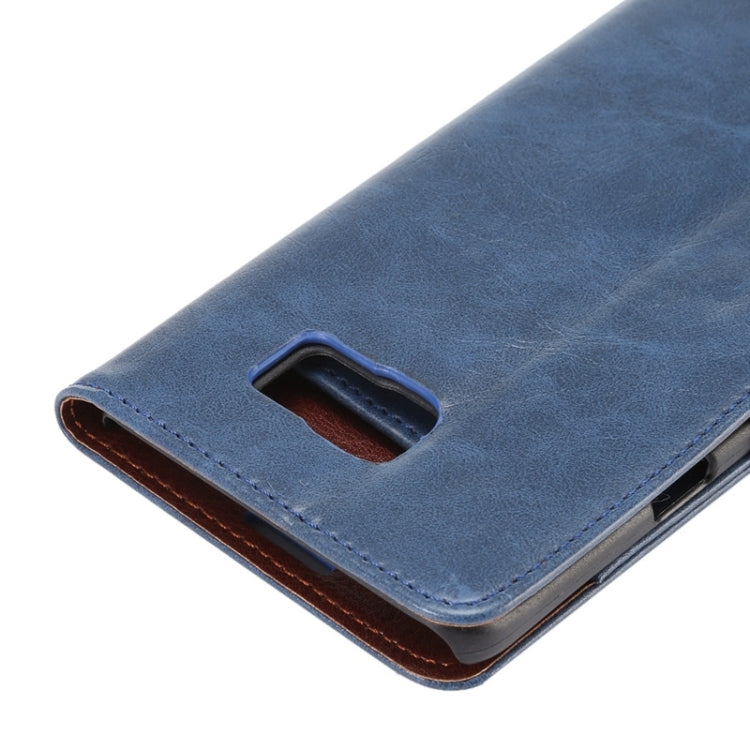 Crazy Horse Texture Leather Case with Holder & Card Slots & Wallet for Galaxy Note 5 / N920