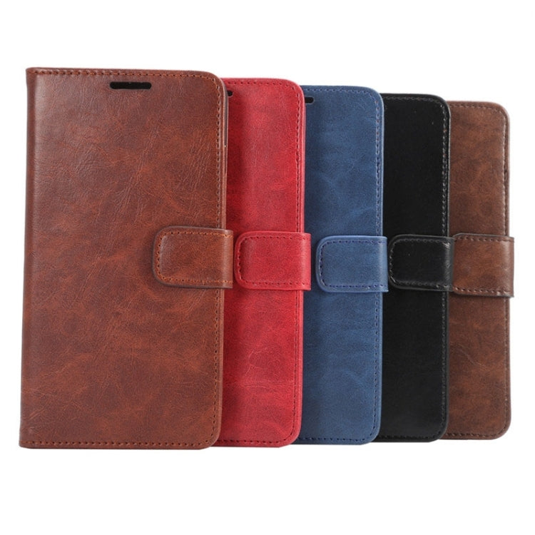 Crazy Horse Texture Leather Case with Holder & Card Slots & Wallet for Galaxy Note 5 / N920