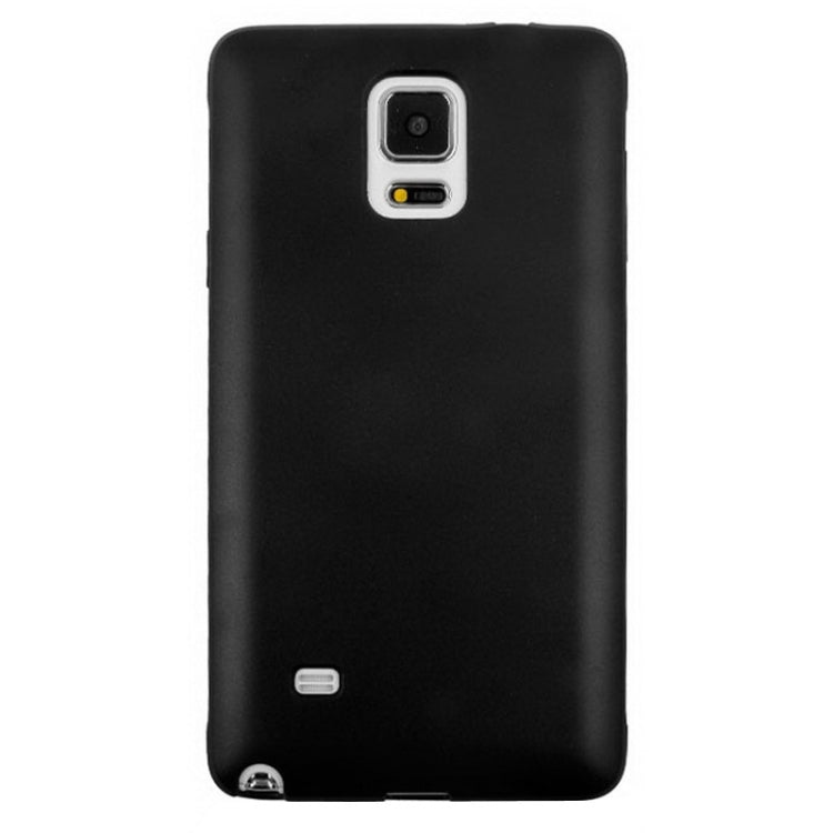 Horizontal Flip Touch Screen Frosted TPU Protection Case for Galaxy Note 4 / N910
