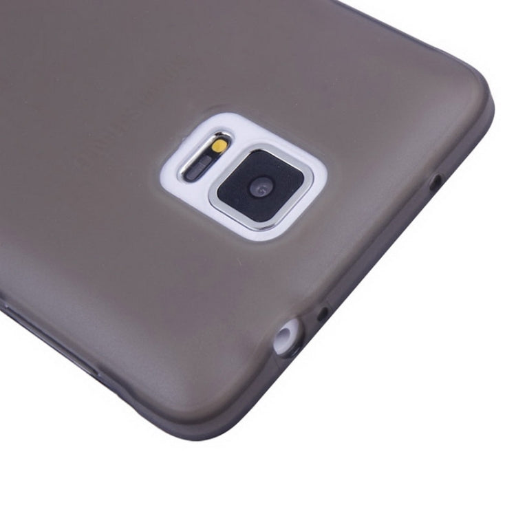 Horizontal Flip Touch Screen Frosted TPU Protection Case for Galaxy Note 4 / N910
