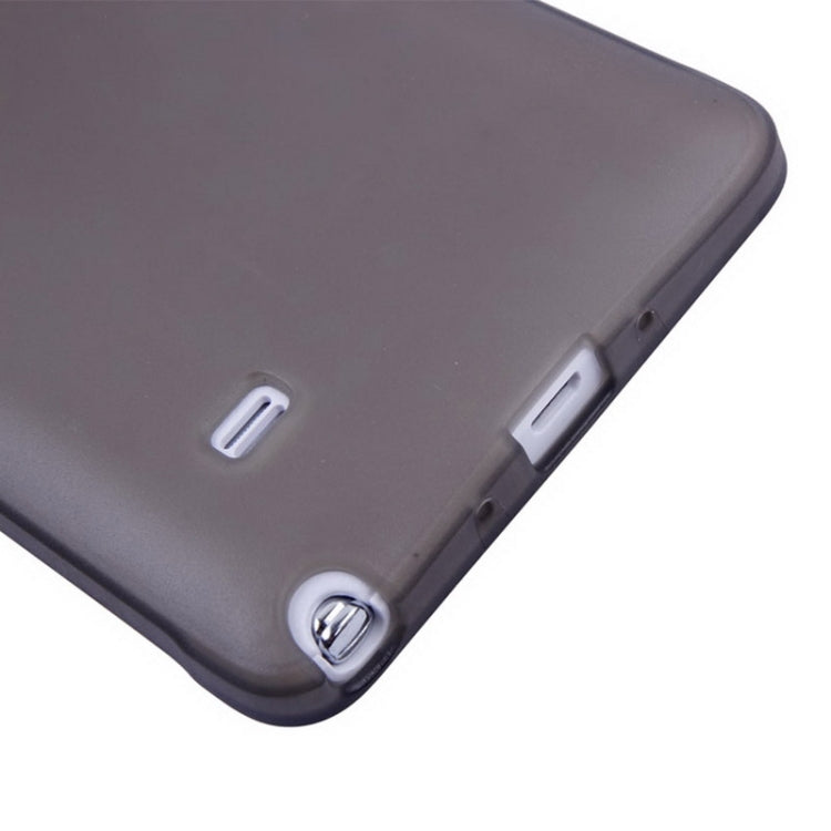 Horizontal Flip Touch Screen Frosted TPU Protection Case for Galaxy Note 4 / N910