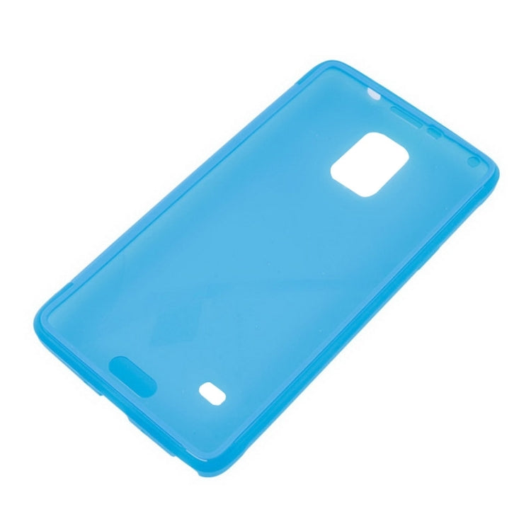 Horizontal Flip Touch Screen Frosted TPU Protection Case for Galaxy Note 4 / N910