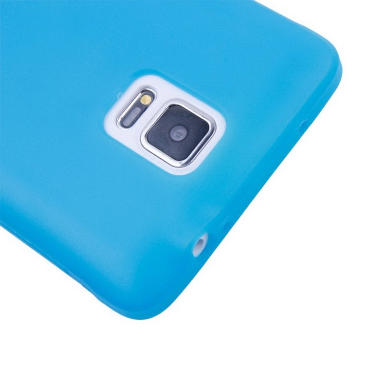 Horizontal Flip Touch Screen Frosted TPU Protection Case for Galaxy Note 4 / N910