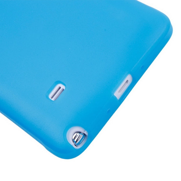Horizontal Flip Touch Screen Frosted TPU Protection Case for Galaxy Note 4 / N910