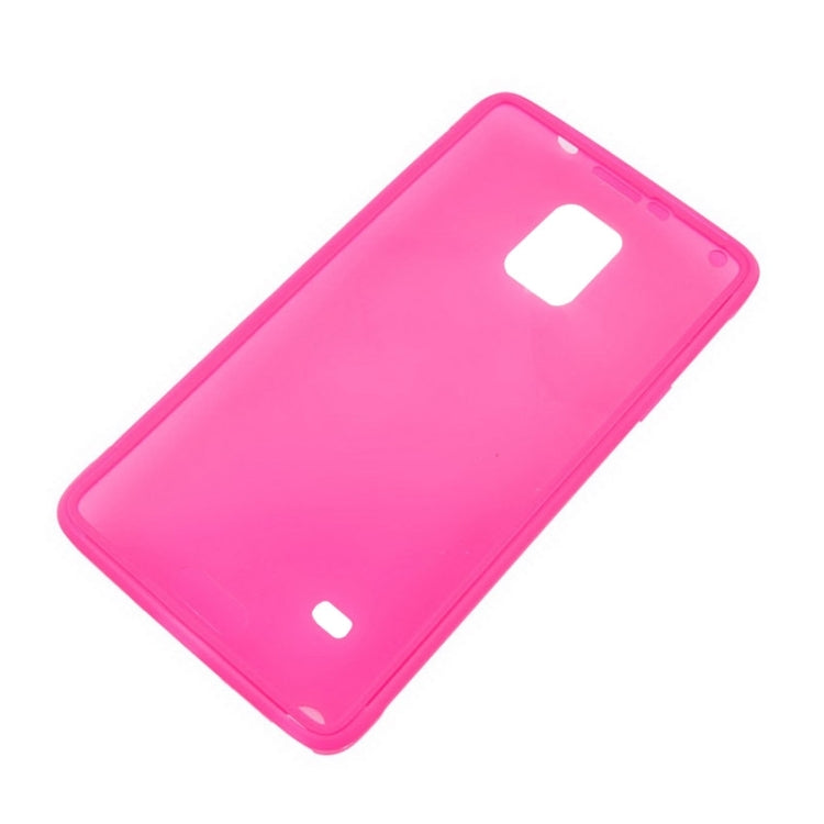 Horizontal Flip Touch Screen Frosted TPU Protection Case for Galaxy Note 4 / N910
