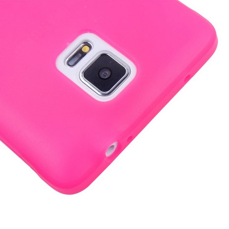 Horizontal Flip Touch Screen Frosted TPU Protection Case for Galaxy Note 4 / N910