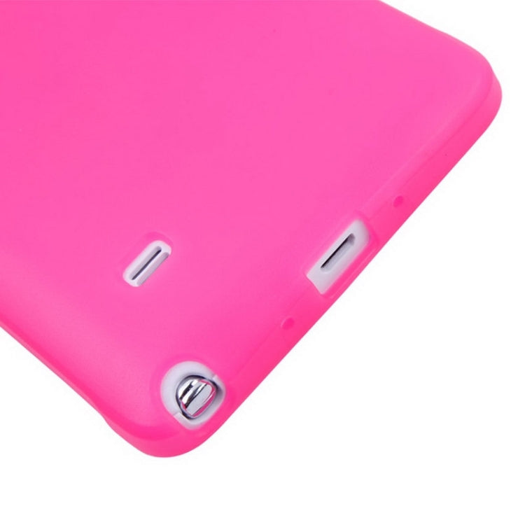 Horizontal Flip Touch Screen Frosted TPU Protection Case for Galaxy Note 4 / N910