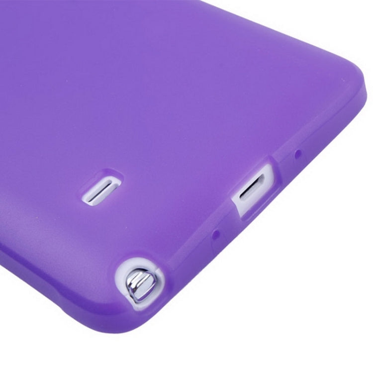 Horizontal Flip Touch Screen Frosted TPU Protection Case for Galaxy Note 4 / N910