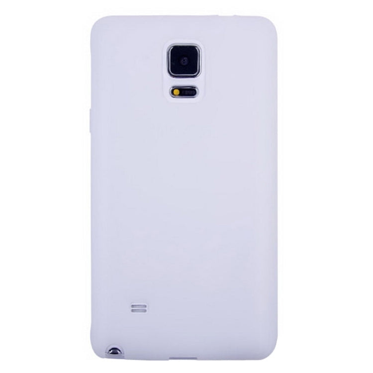 Horizontal Flip Touch Screen Frosted TPU Protection Case for Galaxy Note 4 / N910