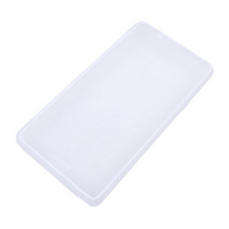 Horizontal Flip Touch Screen Frosted TPU Protection Case for Galaxy Note 4 / N910
