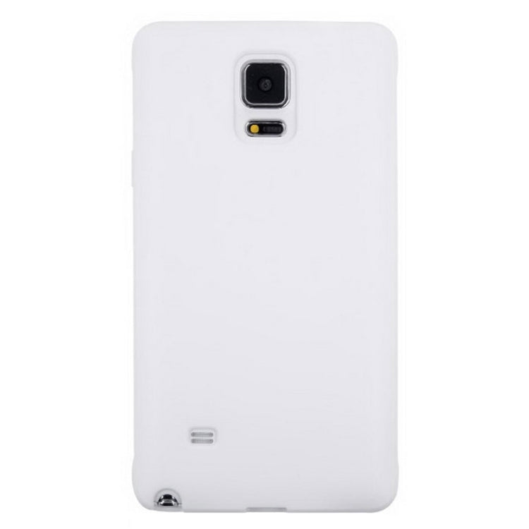 Horizontal Flip Touch Screen Frosted TPU Protection Case for Galaxy Note 4 / N910