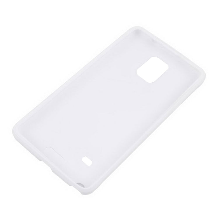 Horizontal Flip Touch Screen Frosted TPU Protection Case for Galaxy Note 4 / N910