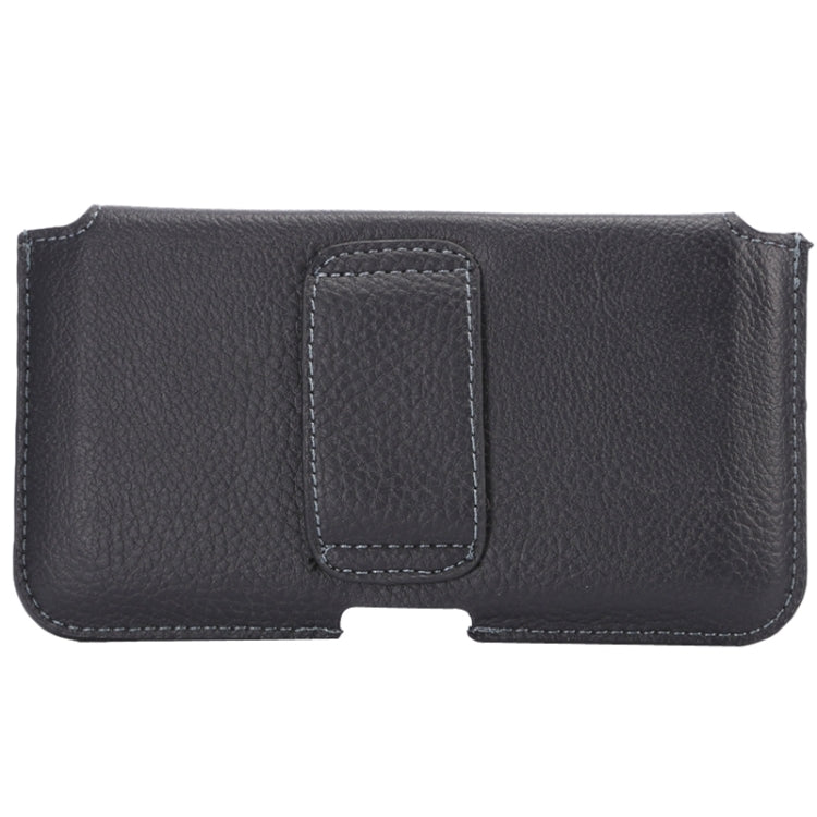 Litchi Texture Universal Horizontal Style Leather Case with Belt Hole for Galaxy Note 8 / Mega i9208 / i9200 / Mega 2 / i9205