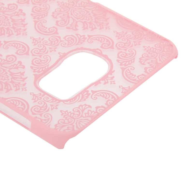 For Galaxy S6 / G920 Embossed Flowers Pattern Protective Hard Case