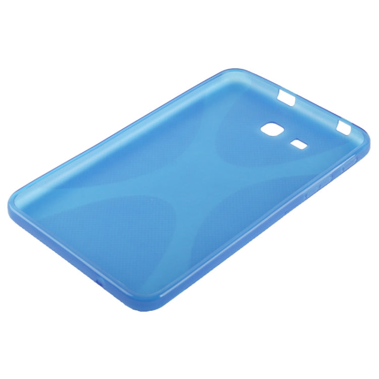X Shaped Anti-skid Texture TPU Case for Galaxy Tab 3 Lite 7.0 / T111