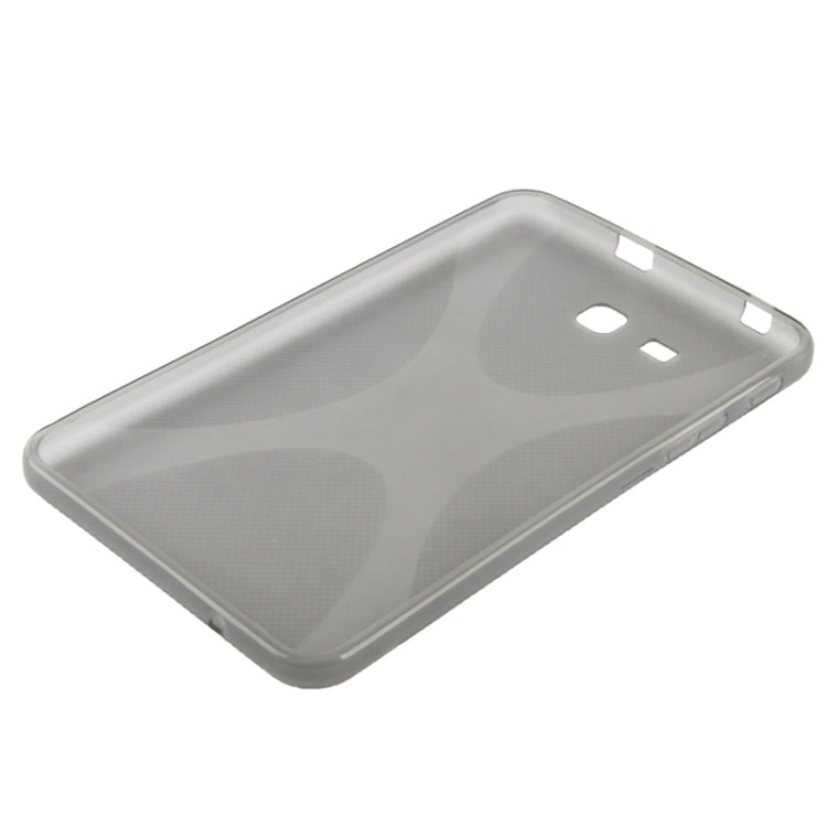 X Shaped Anti-skid Texture TPU Case for Galaxy Tab 3 Lite 7.0 / T111