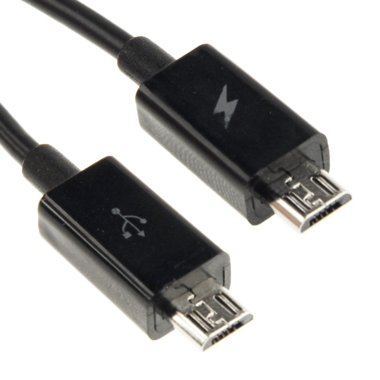 Micro USB Male Male Emergency Phone Charger Cable for Samsung Galaxy S7 & S7 Edge / LG G4 / Huawei P8 / Xiaomi Mi4 and other Smartphones