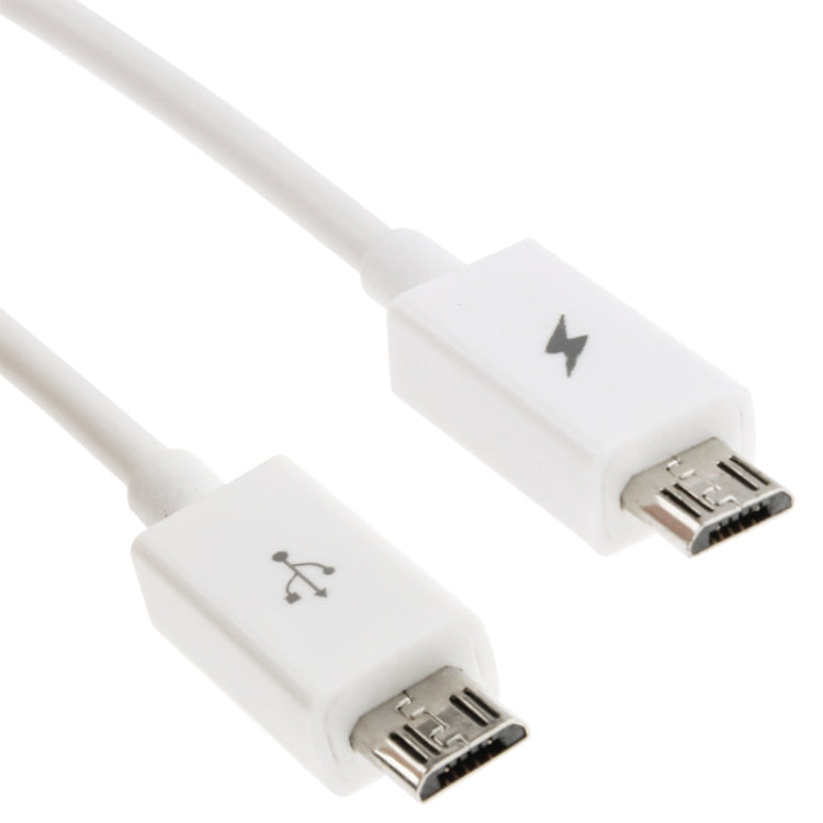 Micro USB Male Male Emergency Phone Charger Cable for Samsung Galaxy S7 & S7 Edge / LG G4 / Huawei P8 / Xiaomi Mi4 and other Smartphones