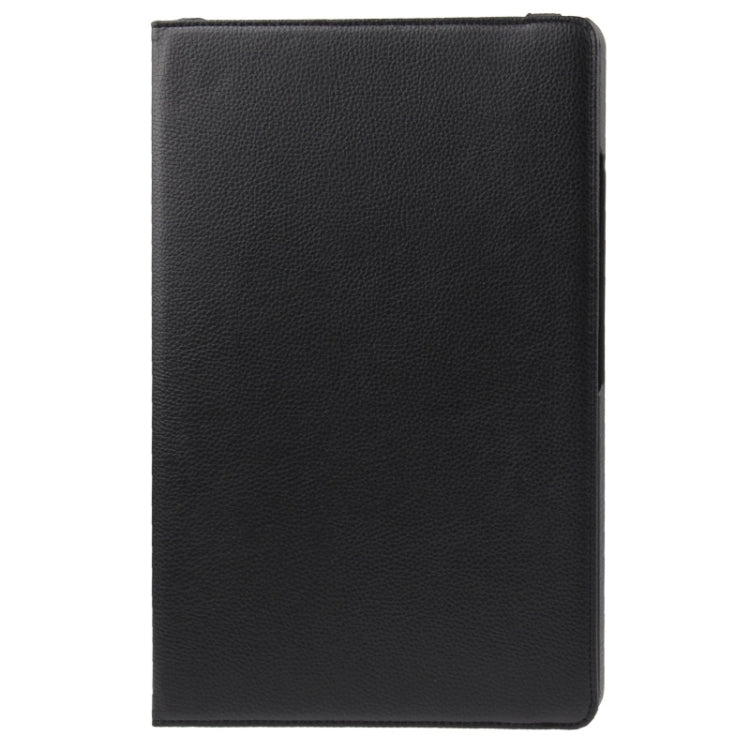 360 Degree Rotatable Litchi Texture Leather Case with 3-angle Viewing Holder for Galaxy Note
