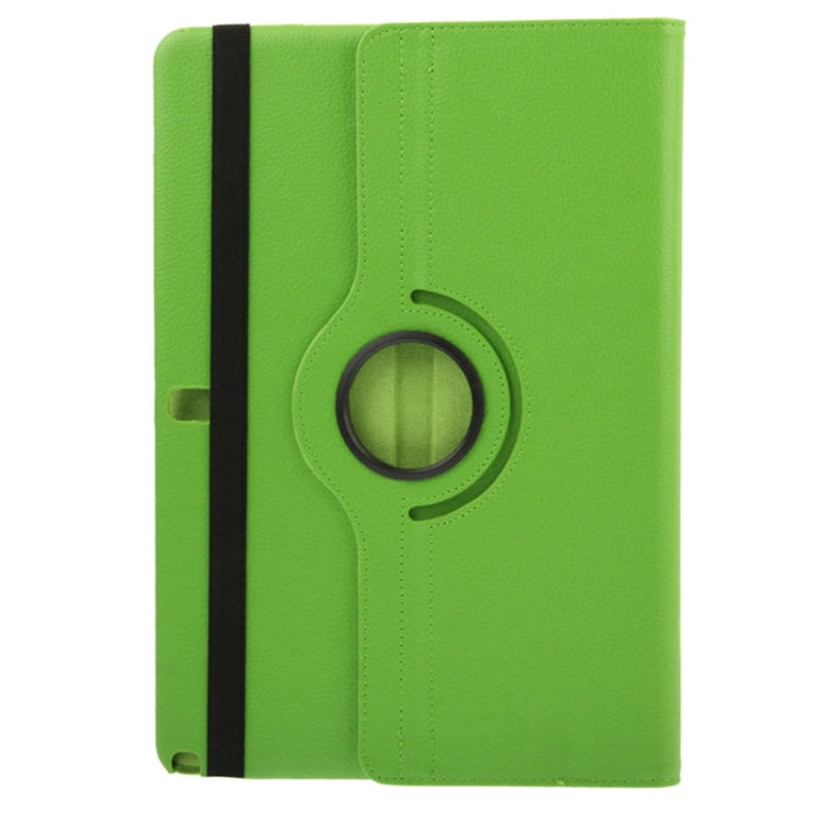 360 Degree Rotatable Litchi Texture Leather Case with 3-angle Viewing Holder for Galaxy Note