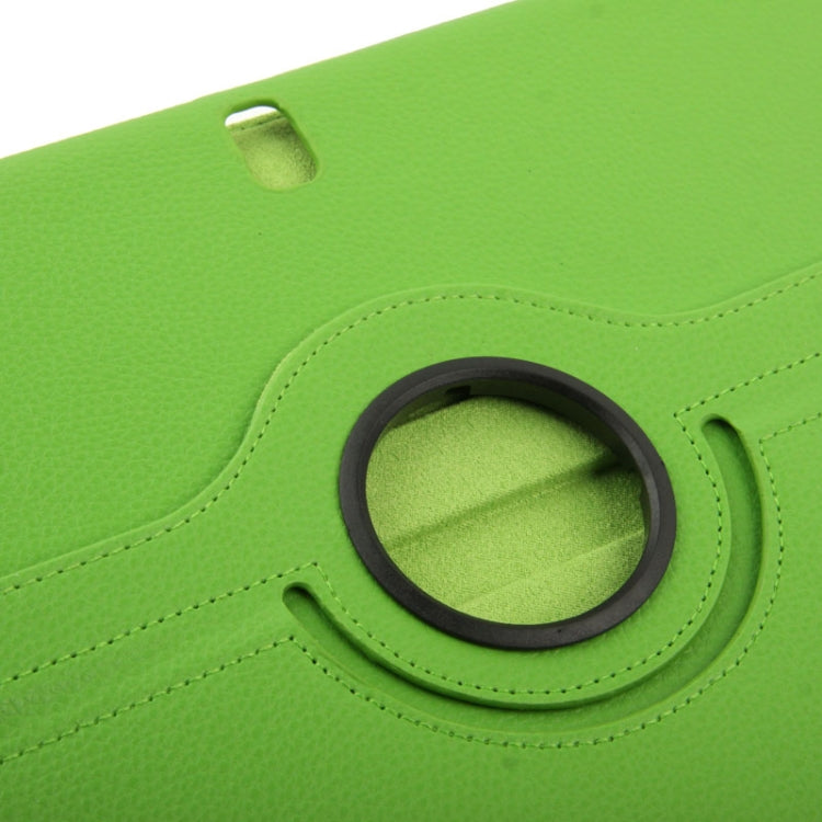 360 Degree Rotatable Litchi Texture Leather Case with 3-angle Viewing Holder for Galaxy Note