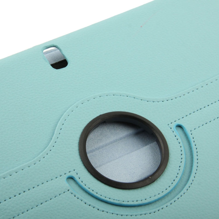 360 Degree Rotatable Litchi Texture Leather Case with 3-angle Viewing Holder for Galaxy Note