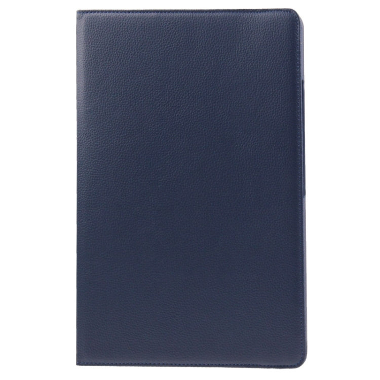 360 Degree Rotatable Litchi Texture Leather Case with 3-angle Viewing Holder for Galaxy Note