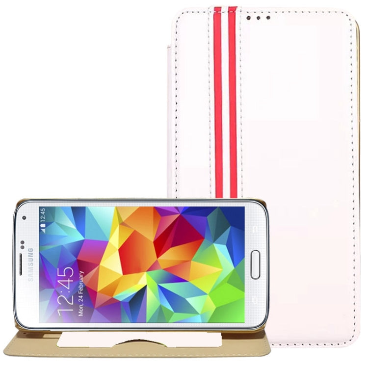 Crazy Horse Texture Flip Leather Case with Card Slot & Holder for Galaxy S5 / G900