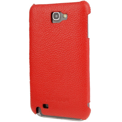 Litchi Texture Top-grain Leather Case  for Galaxy Note i9220