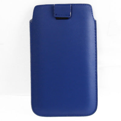 Pure Color Leather Case Pocket Pouch Sleeve Bag with Pull Tab for Galaxy S IV / Note II / N7100