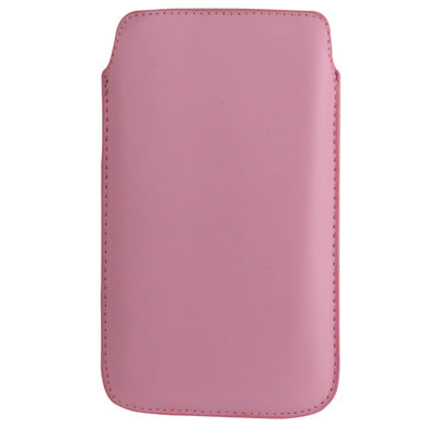Pure Color Leather Case Pocket Pouch Sleeve Bag with Pull Tab for Galaxy S IV / Note II / N7100