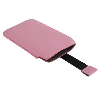 Pure Color Leather Case Pocket Pouch Sleeve Bag with Pull Tab for Galaxy S IV / Note II / N7100