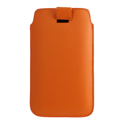 Pure Color Leather Case Pocket Pouch Sleeve Bag with Pull Tab for Galaxy S IV / Note II / N7100