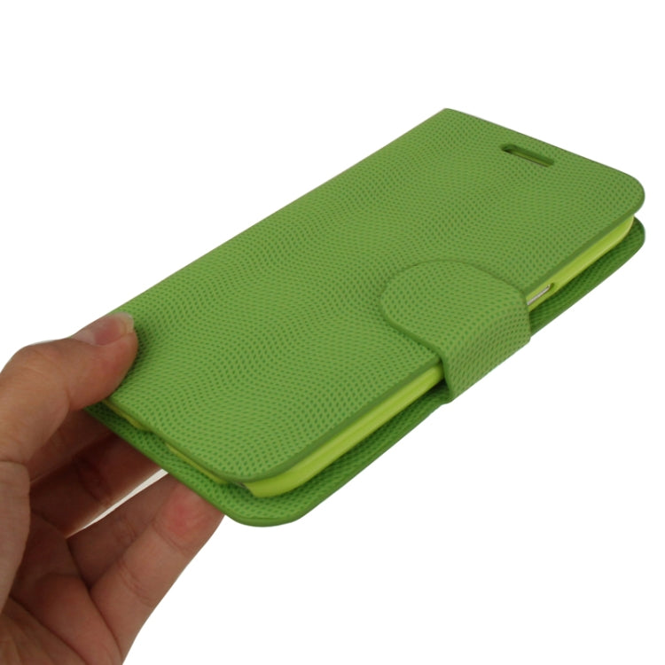 Mesh Pattern Horizontal Flip Leather Case with Holder for Galaxy Note II / N7100
