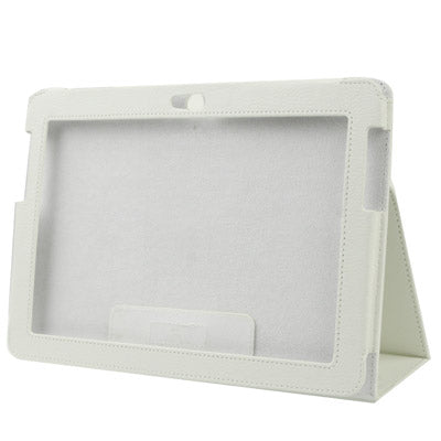 Litchi Texture Leather Case with Holder for Galaxy Tab 2 (10.1) / P5100,