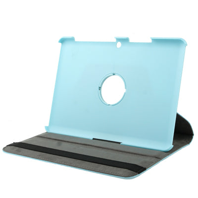 360 Degree Rotatable Litchi Texture Leather Case with Holder for Galaxy Tab 2 (10.1) / P5100,