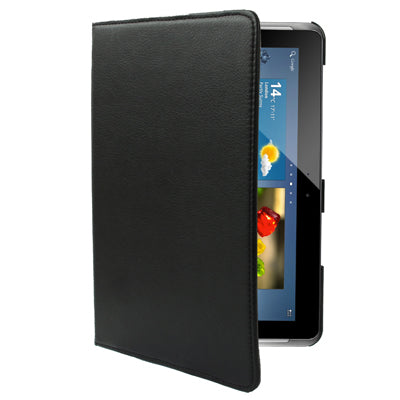 360 Degree Rotatable Litchi Texture Leather Case with Holder for Galaxy Tab 2 (10.1) / P5100,
