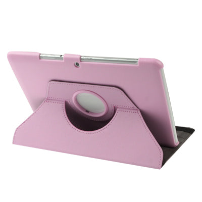 360 Degree Rotatable Litchi Texture Leather Case with Holder for Galaxy Tab 2 (10.1) / P5100,