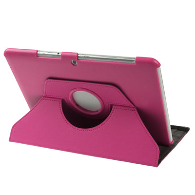 360 Degree Rotatable Litchi Texture Leather Case with Holder for Galaxy Tab 2 (10.1) / P5100,