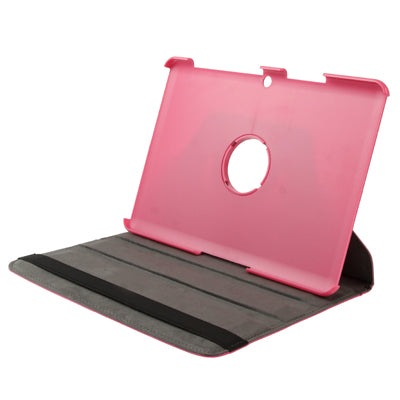 360 Degree Rotatable Litchi Texture Leather Case with Holder for Galaxy Tab 2 (10.1) / P5100,