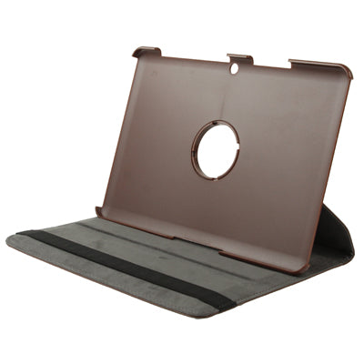 360 Degree Rotatable Litchi Texture Leather Case with Holder for Galaxy Tab 2 (10.1) / P5100,