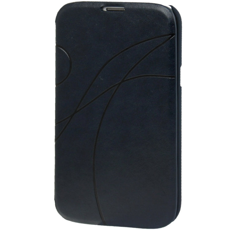 Embossing Pattern Flip Leather Case with Credit Card Slot / Holder / Suction Cup for Galaxy Note II / N7100