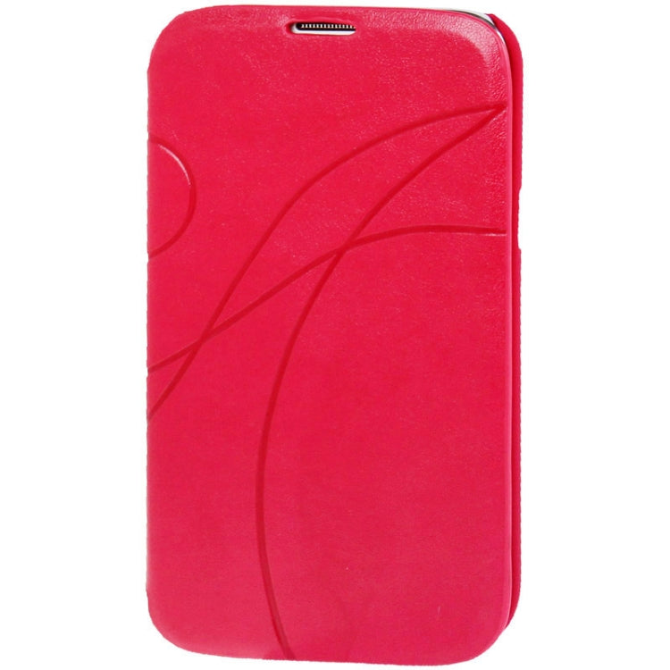 Embossing Pattern Flip Leather Case with Credit Card Slot / Holder / Suction Cup for Galaxy Note II / N7100
