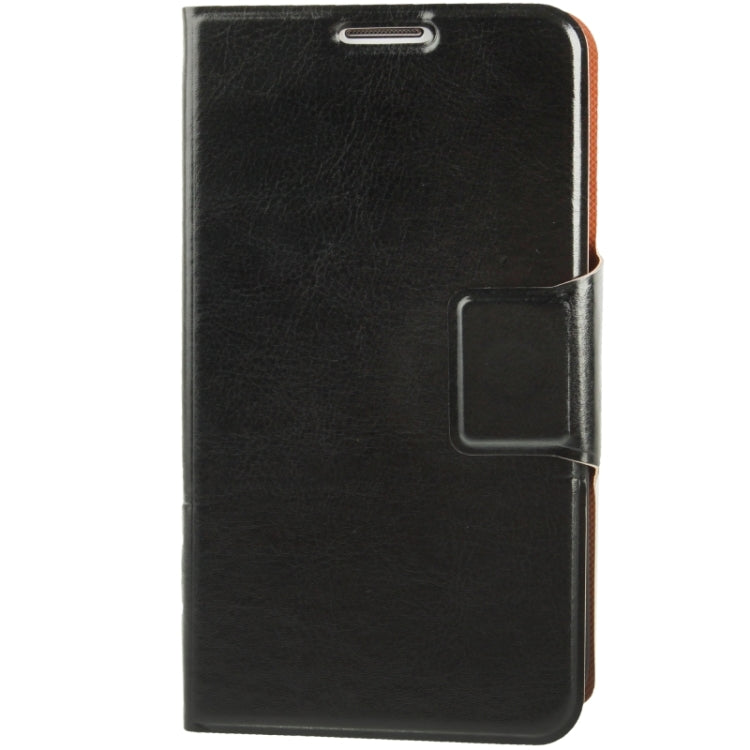 Crazy Horse Texture Flip Leather Case with Credit Card Slot / Hollow Holder / Sleep / Wake-up Function for Galaxy Note II / N7100