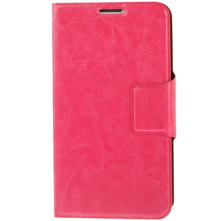 Crazy Horse Texture Flip Leather Case with Credit Card Slot / Hollow Holder / Sleep / Wake-up Function for Galaxy Note II / N7100