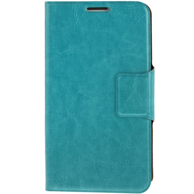 Crazy Horse Texture Flip Leather Case with Credit Card Slot / Hollow Holder / Sleep / Wake-up Function for Galaxy Note II / N7100